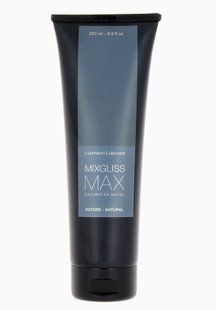 Анальний гель-змазка MixGliss MAX NATURE (250 мл) на водній основі з екстрактом алое