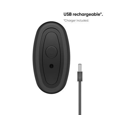Вибромассажер простаты Nexus G-Play Plus S Black, макс. диаметр 2,3 см, перезаряжаемый, Черный
