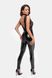 Комбинезон Noir Handmade F298 Libido, M, под латекс, кружевной верх, чокер, съемные бусы, доступ