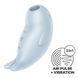 Вакуумный клиторальный стимулятор с вибрацией Satisfyer Seal You Soon, 2 независимых мотора