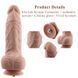 Гнучкий фалоімітатор для секс-машин Hismith 9.25&Prime; Silicone Dildo, система KlicLok
