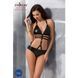 Боді монокіні під латекс Passion Exclusive LAMIS BODY S/M, black, Чорний, S/M