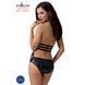 Боді монокіні під латекс Passion Exclusive LAMIS BODY S/M, black, Чорний, S/M