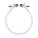 Зажимы для сосков с жемчужной цепочкой Rosy Gold - Nipple Clamps Pearls