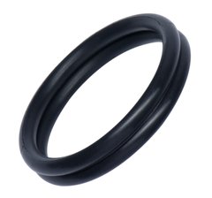 Эрекционное кольцо Rocks Off Rudy-Rings, Чорний, Чорний