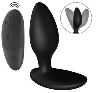 Анальна смарт-вібропробка We-Vibe Ditto+ Satin Black з пультом ДК