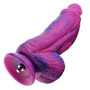 Фалоімітатор для секс-машин Hismith 9.45&Prime; Silicone Fantasy Series Dildo, система кріплення KlicLok