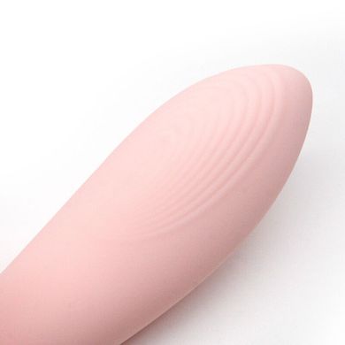 Вакуумний вібратор KISTOY Tina Mini Light Pink, вагінально-кліторальний, Рожевий
