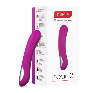 Інтерактивний вібростимулятор точки G Kiiroo Pearl 2 Purple, Фіолетовий