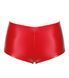 Шорти Noir Handmade F356 Red powerwetlook shorts - 3XL