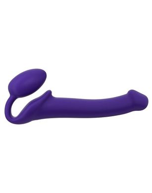 Безремінний страпон Strap-On-Me Violet M, повністю регульований, діаметр 3,3 см, Фіолетовий