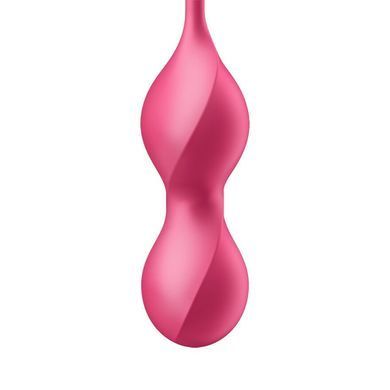 Вагінальні смарт-кульки з вібрацією Satisfyer Love Birds 2 Connect App Red, 86 г, пульт ДК