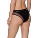 Трусики з прозорою вставкою Passion PS002 PANTIES S, black, S