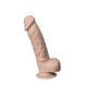Фаллоимитатор SilexD Johnny Real Skin Flesh MODEL 1, суперреалистичный, на присоске, диаметр 3,8 см