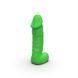Свеча в виде члена Pure Bliss MINI Green 15 см