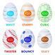 Набор мастурбаторов-яиц Tenga Egg Standard 3 Pack 1 (Wavy, Starry, Cubic)