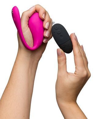 Смарт-віброяйце We-Vibe Jive 2 Electric Pink, пульт ДК, до 4 годин роботи
