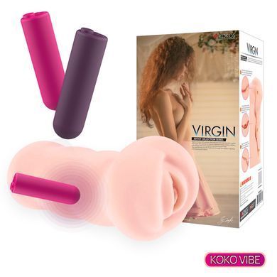 Мастурбатор узенькая вагина девственницы Kokos Virgin Vibe