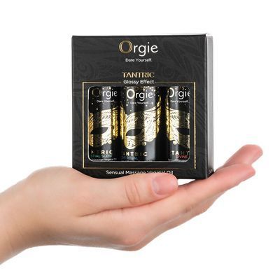 Набір олій для тантричного масажу Orgie &ndash; Tantric Mini Size Collection (3х30 мл), зволоження