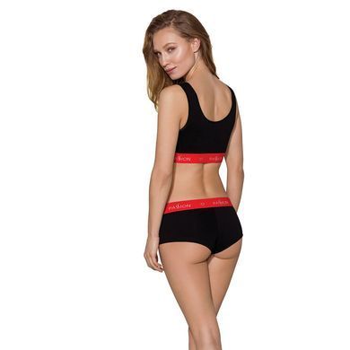 Спортивный топ на широких бретелях Passion PS003 TOP M, black, M
