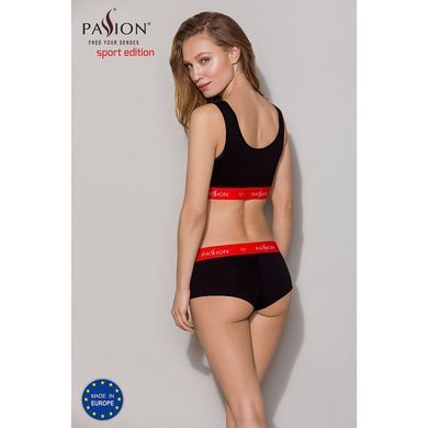 Спортивный топ на широких бретелях Passion PS003 TOP M, black, M