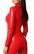 Комбинезон Noir Handmade F353 Red powerwetlook overall - XXL