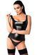 Топ Noir Handmade F346 Powerwetlook top - M