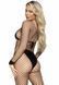 Бодістокінг у велику сітку Leg Avenue Long Sleeved Bodystocking One size Black, довгий рукав