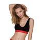 Спортивный топ на широких бретелях Passion PS003 TOP M, black, M