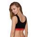 Спортивный топ на широких бретелях Passion PS003 TOP M, black, M