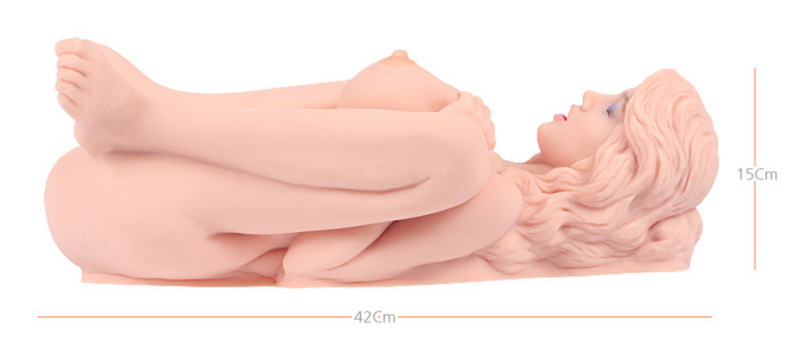 Реалистичная секс кукла с вагиной и анусом Kokos Victoria двухслойная