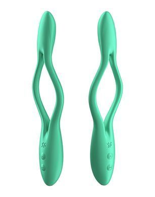 Универсальный гибкий вибратор для пар Satisfyer Elastic Game Light Green