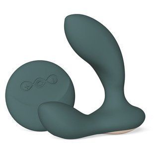 Масажер простати LELO Hugo 2 Remote Green, 2 мотори, дуже потужний, пульт ДК