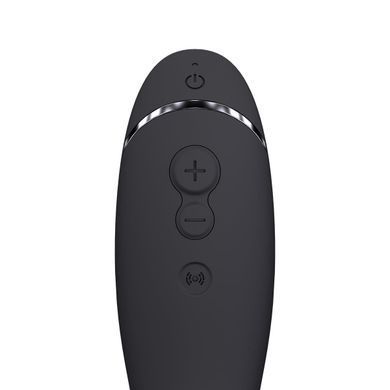 Вакуумний стимулятор для точки G та клітора з вібрацією Womanizer OG Dark Grey, 12 рівнів, 3 режими