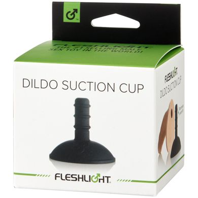 Силіконова присоска для фалоімітаторів Fleshlight Silicone Dildo Suction Cup, Чорний