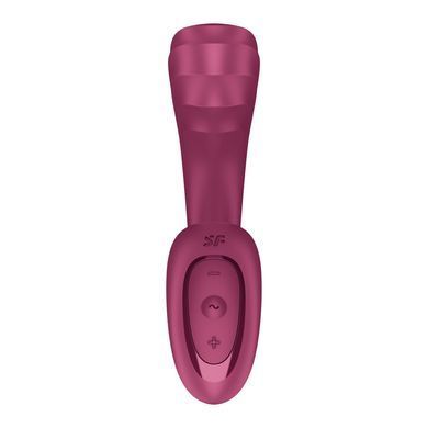 Вагинально-клиторальный вибратор Satisfyer G for Goddess 3 Wine Red (мятая упаковка!!!)