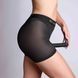 Шорты с фиксацией дилдо Strap-On-Me Harness Lingerie Halo &ndash; M &ndash; Black, велосипедки