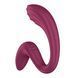 Вагинально-клиторальный вибратор Satisfyer G for Goddess 3 Wine Red (мятая упаковка!!!)