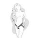 Джинсовые трусики для страпона Adrien Lastic - Lastic Strap-on