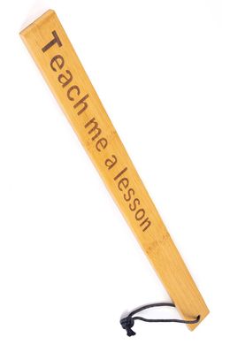 Паддл Fetish Tentation — Paddle Teach me a lesson Bamboo, упакован в ПЭ пакет