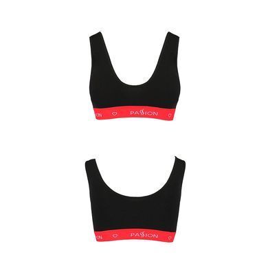 Спортивний топ на широких бретелях Passion PS003 TOP XL, black, XL