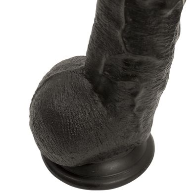 Фалоімітатор Doc Johnson Dick Rambone Cock Black, діаметр 6 см, довжина 42 см, ПВХ, Чорний, Чорний
