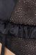 (SALE) Корсет с пажами CAROLYN CORSET black - Passion: шнуровка, трусики, 4XL\5XL, Черный