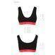 Спортивний топ на широких бретелях Passion PS003 TOP XL, black, XL