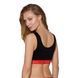 Спортивний топ на широких бретелях Passion PS003 TOP XL, black, XL