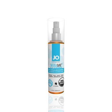 Очищающий спрей JO NATURALOVE &ndash; ORGANIC (120 мл) без сульфатов, триклозана и спирта