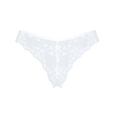 Напівпрозорі трусики Obsessive Heavenlly panties XS/S, відкриті сідниці