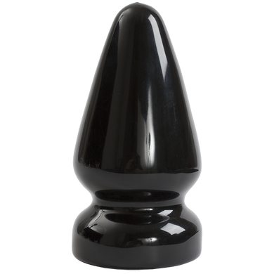 Пробка для фістингу Doc Johnson Titanmen Tools - Butt Plug 3.75 Inch Ass Servant, діаметр 9,4см, Чорний