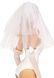 Фата нареченої Leg Avenue Tiered bridal veil O/S