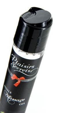 Масажна олія Plaisirs Secrets Caramel (59 мл) з афродизіаками, їстівна, подарункове паковання